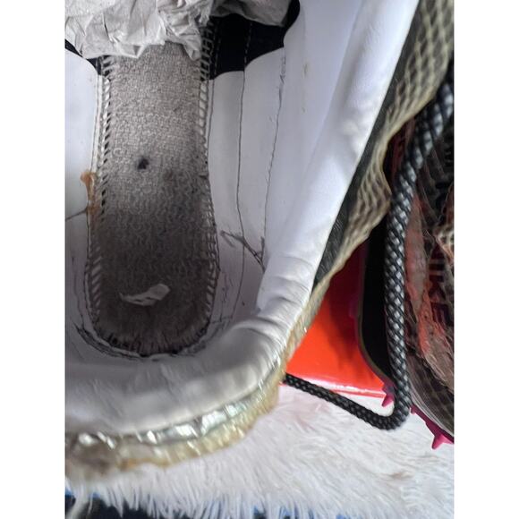 Nike Waffle Racer Shoes Womens Size 11.5 Off-White OW Fuchsia CD8180-001 *READ - Picture 7 of 14